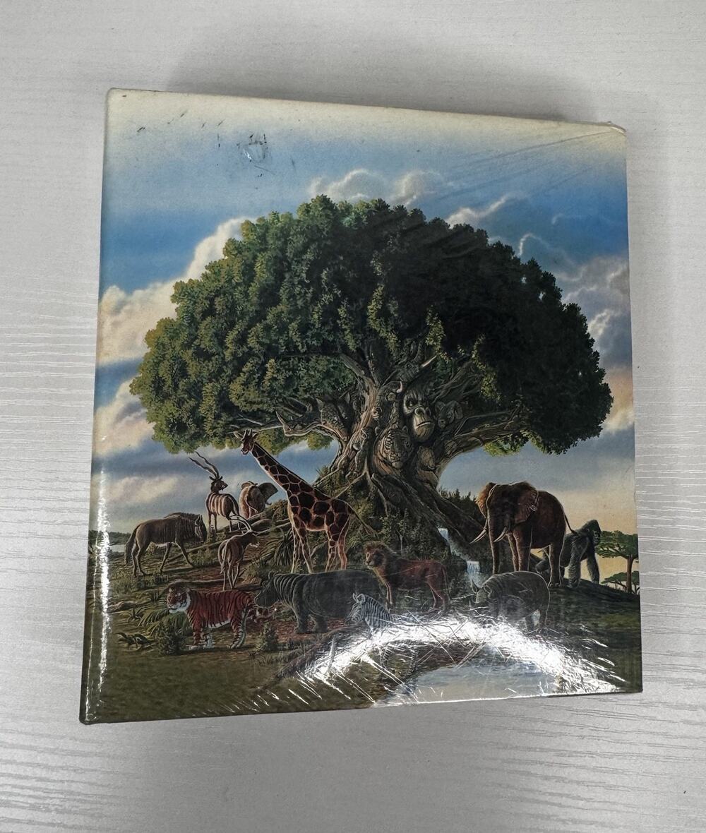 Vtg 90s Disneys Animal Kingdom Photo Album 50 Pages Walt Disney Parks